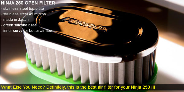 Open Filter Udara Ferrox Ninja 250
