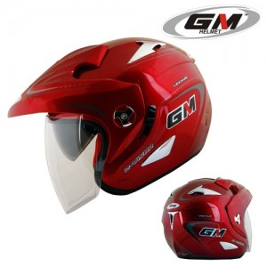 Helm GM Lexxus 2 Visor Solid Red