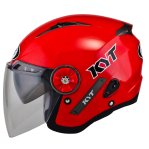 Promo Helm KYT Mine Solid Merah Size L