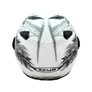Helm Zeus ZS-210K Putih/Hitam