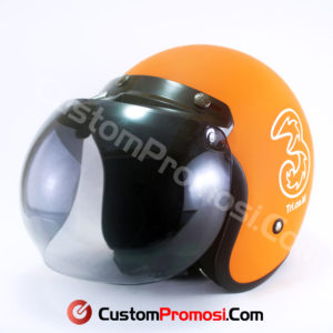 Helm Retro Custom Promosi Nomor 106
