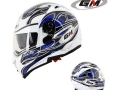 white blue