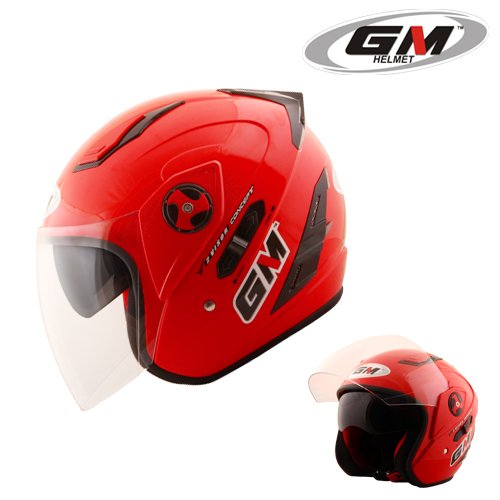 Helm GM Interceptor Solid-Red-Ferrari