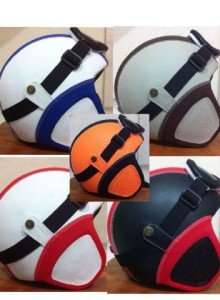 Helm Retro Kacamata