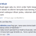 Testimonial pabrikhelm.com