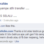 Testimonial pabrikhelm.com