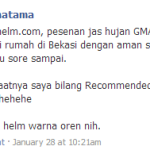 Testimonial pabrikhelm.com