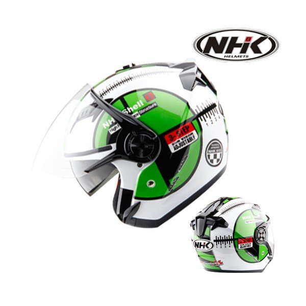 NHK Gladiator Safety Ride white green