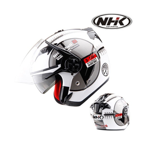 NHK Gladiator Safety Ride White Silver