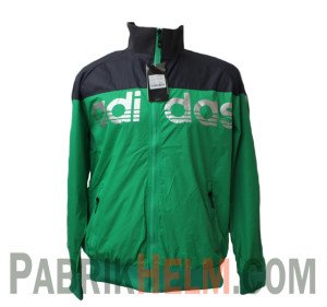 Jaket Adidas Biru Hijau