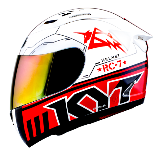 RC Seven #11 - WhiteBlackRed