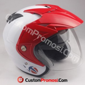 Helm Custom Promosi Nomor 15