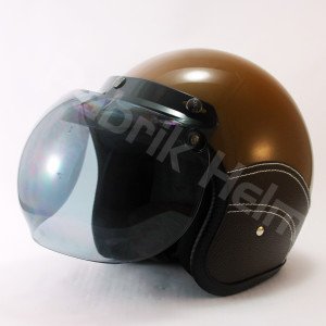 Helm JPN Retro Kulit Kaca Bogo