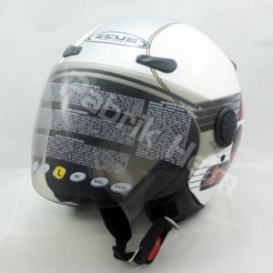 Helm Zeus ZS-210B Putih/Silver