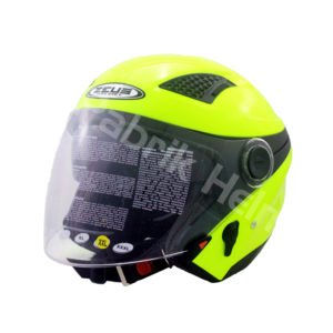 Helm Zeus ZS-610 Hijau Stabilo Glossy