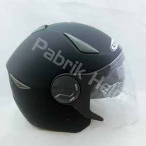 Helm Zeus ZS-612A Hitam Doff