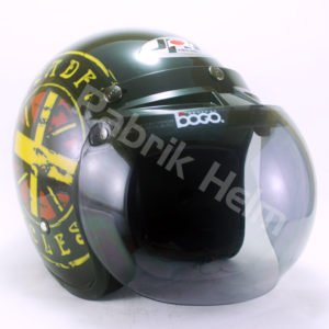 Helm JPN Retro Steadeast Kaca Bogo