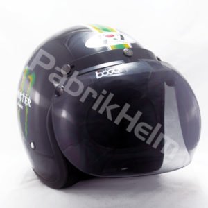 Helm JPN Retro Monster Classic Kaca Bogo