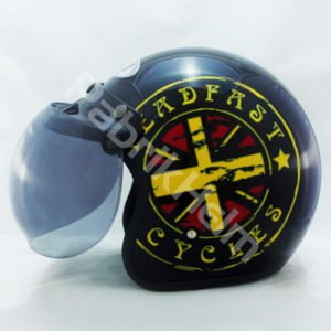 Helm JPN Retro Steadeast Kaca Bogo