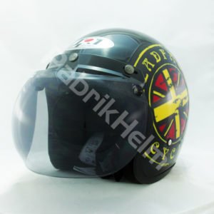 Helm JPN Retro Steadeast Kaca Bogo