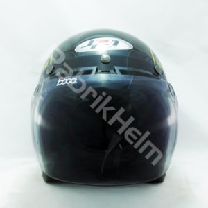 Helm JPN Retro Steadeast Kaca Bogo