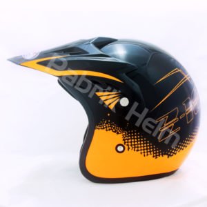 Helm JPN Cross PC18 Motif Z18 Hitam